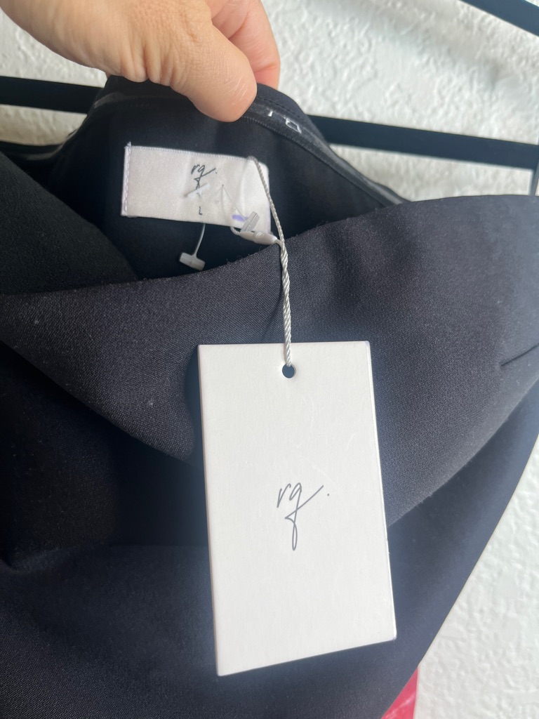 Nwt Rq The Label Palmer Mini Dress Petal Strapless Sz 8 — image 5 of 8